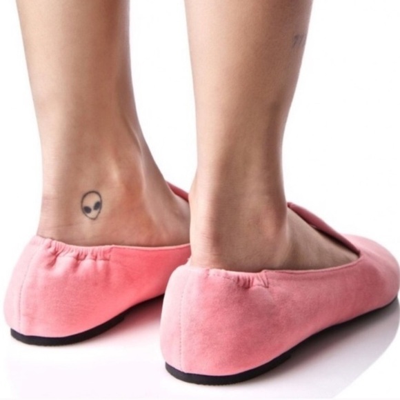 Y.R.U. Pink Bunny Hopper Ballet Flats - Picture 5 of 6